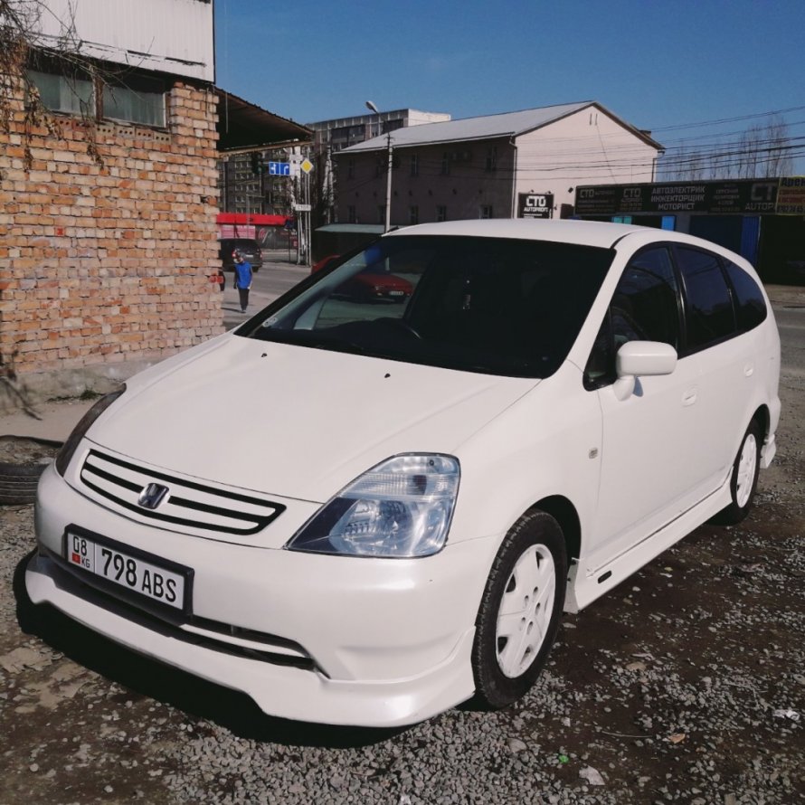 Honda Stream 2002 1.7 белая