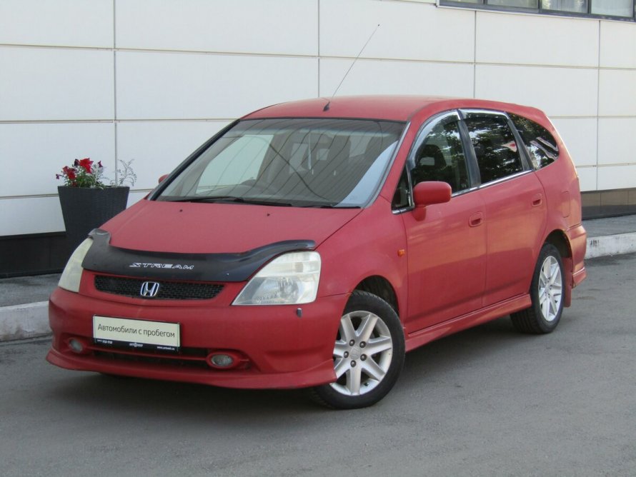 Honda Stream 2002 красная