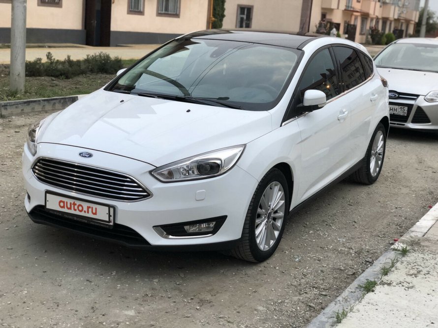Ford Focus 3 Restyling белый