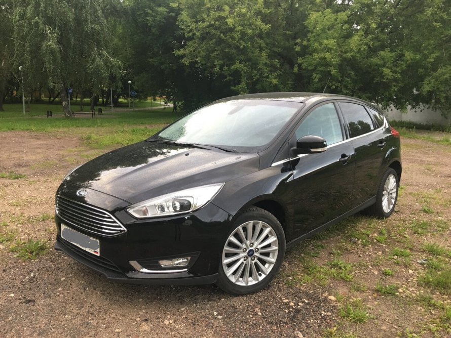Ford Focus 2015 черный