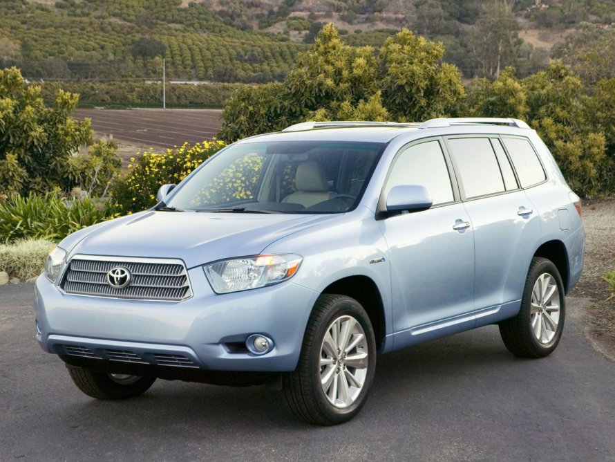 Toyota Highlander 2018 белый