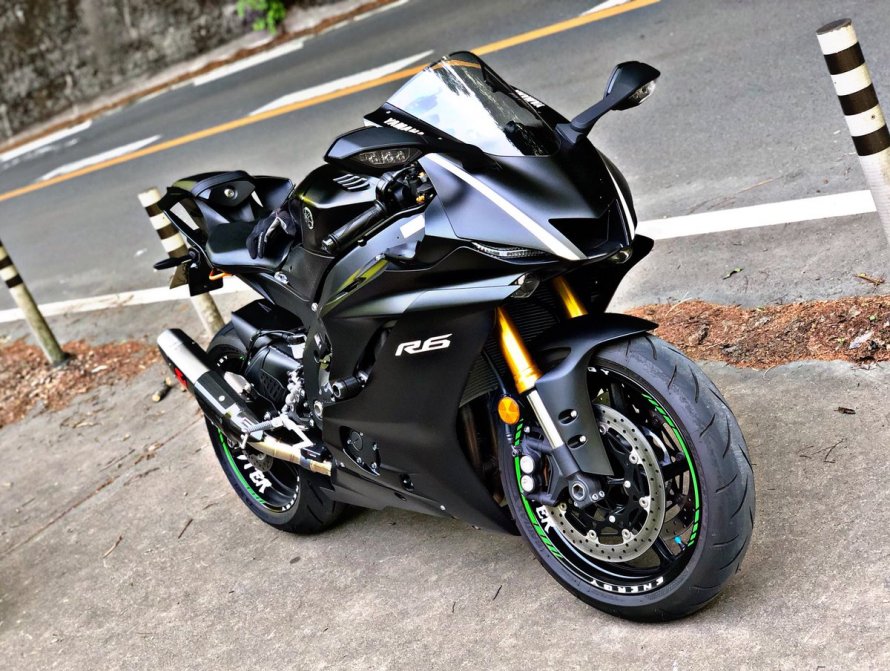Yamaha YZF r6 2020 черный