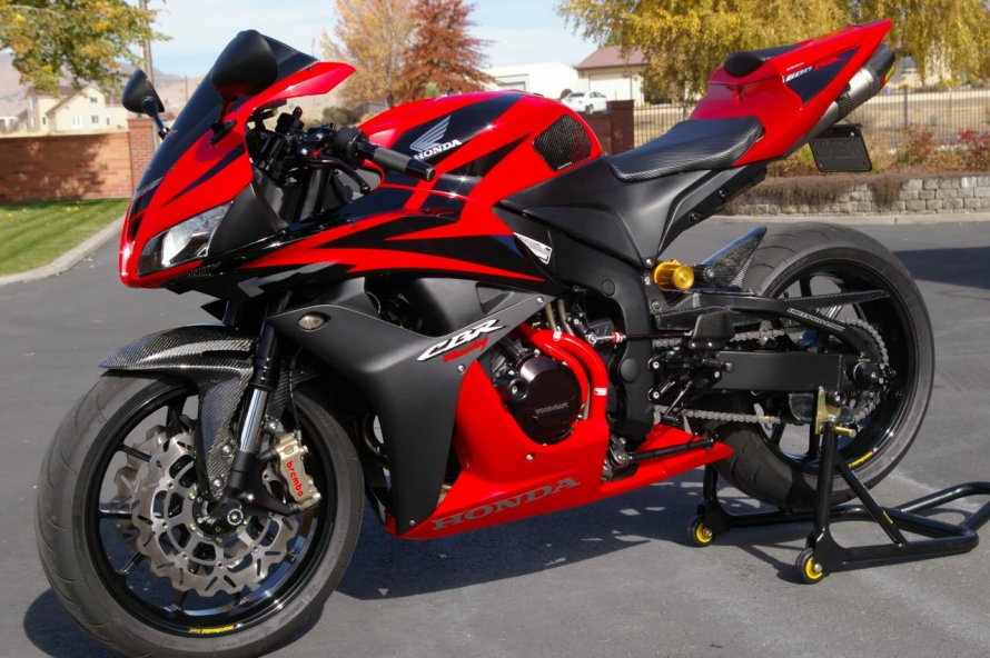 Honda 600rr 2007 черный