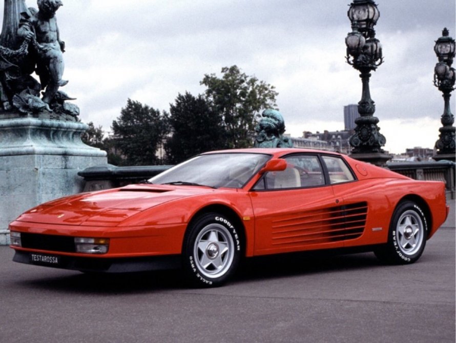 Ferrari Testarossa Turbo жвачка