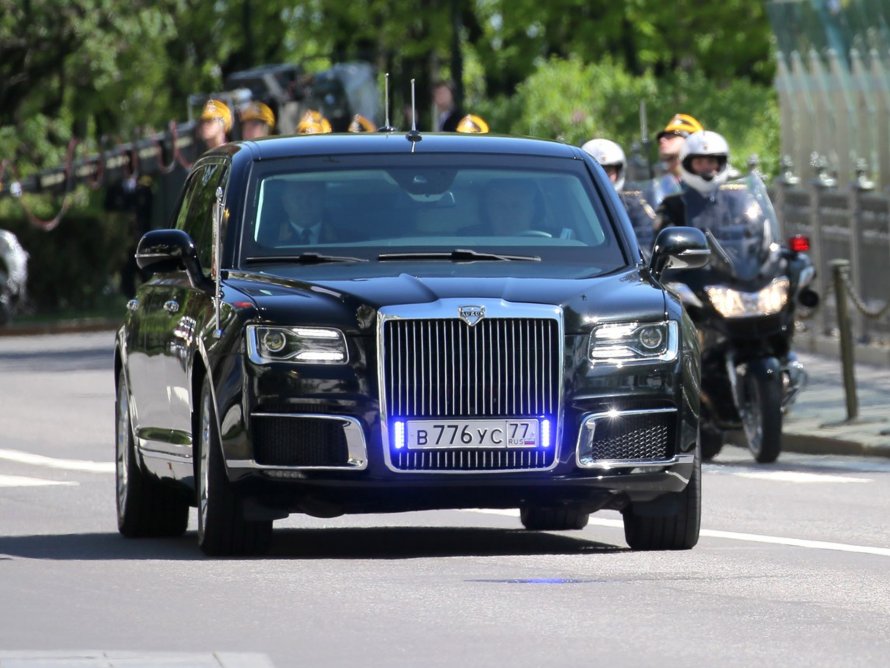 Aurus лимузин Путина