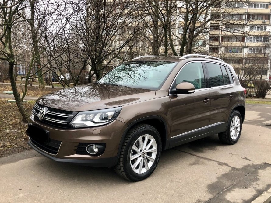 Volkswagen Tiguan 2021 коричневый Ginger