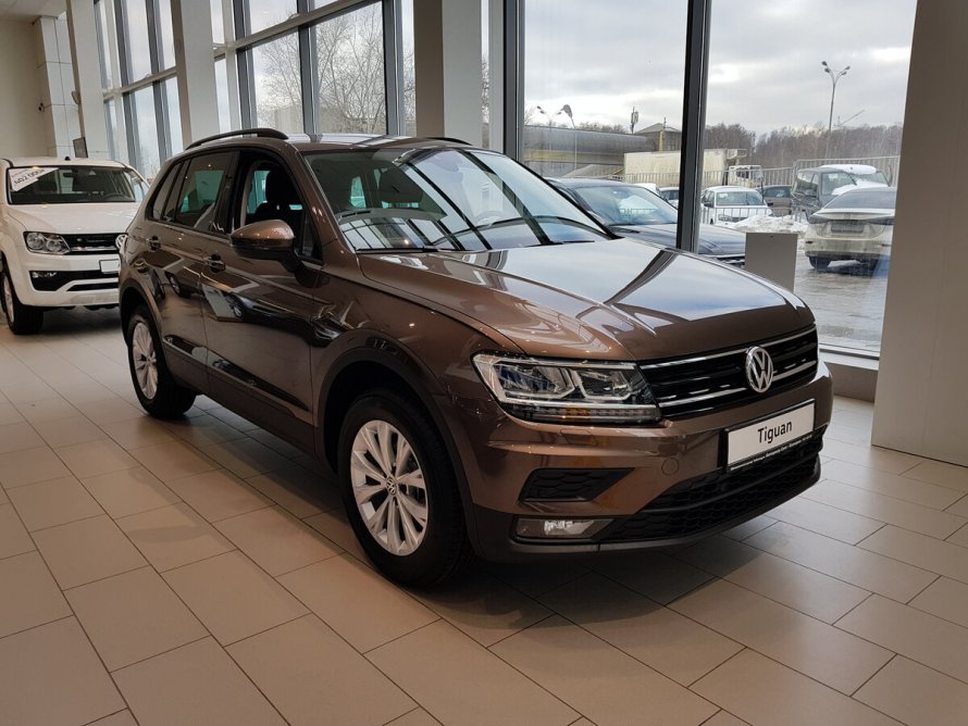 Volkswagen Tiguan коричневый