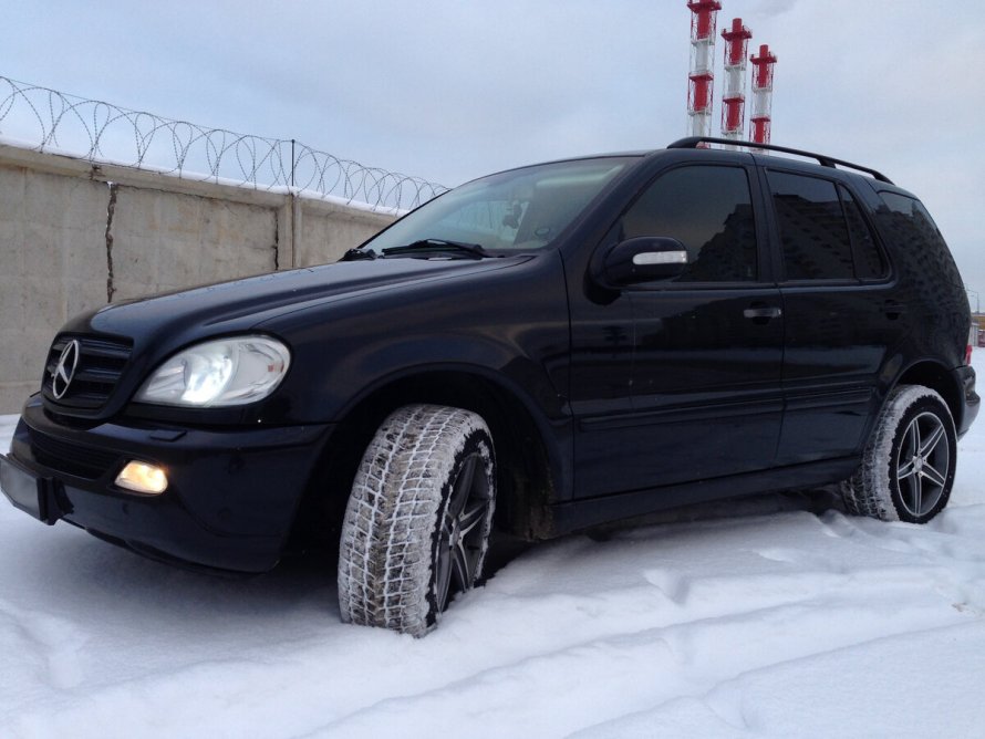 Mercedes ml w163 обвес