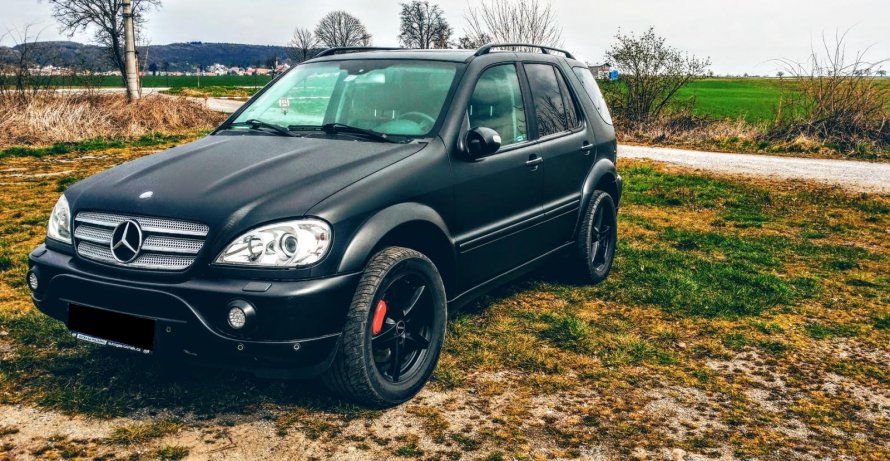 Mercedes Benz ml 430 w163