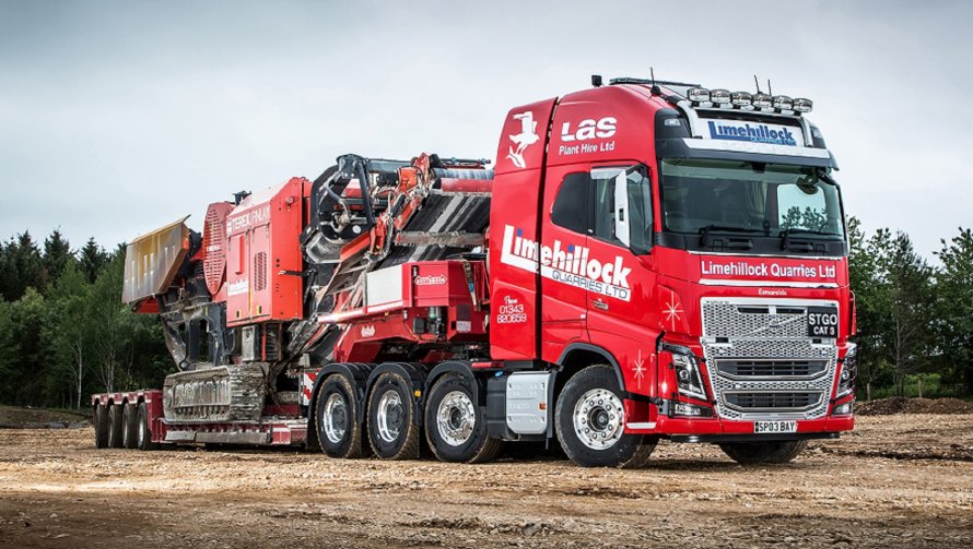Volvo fh16 6x4 седельный тягач
