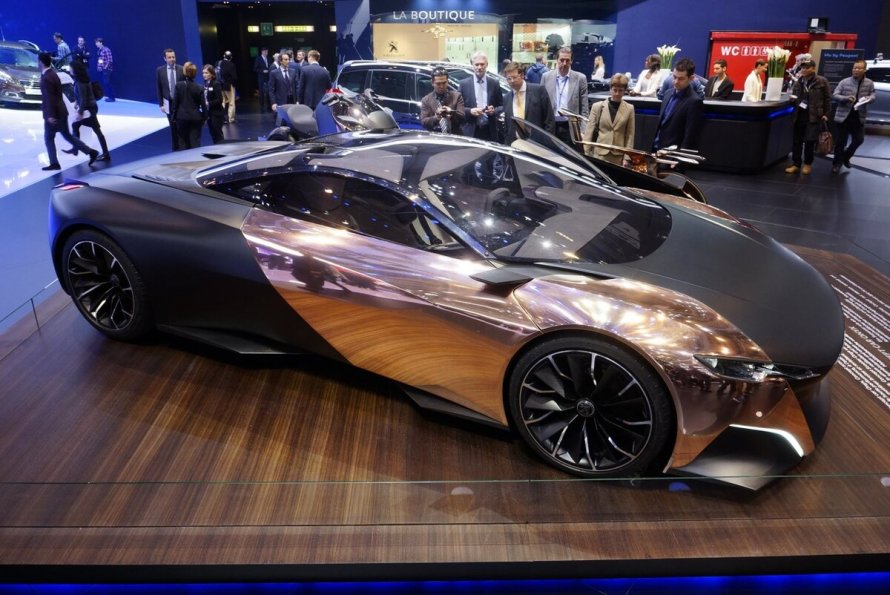 2012 Peugeot Onyx Concept двигатель