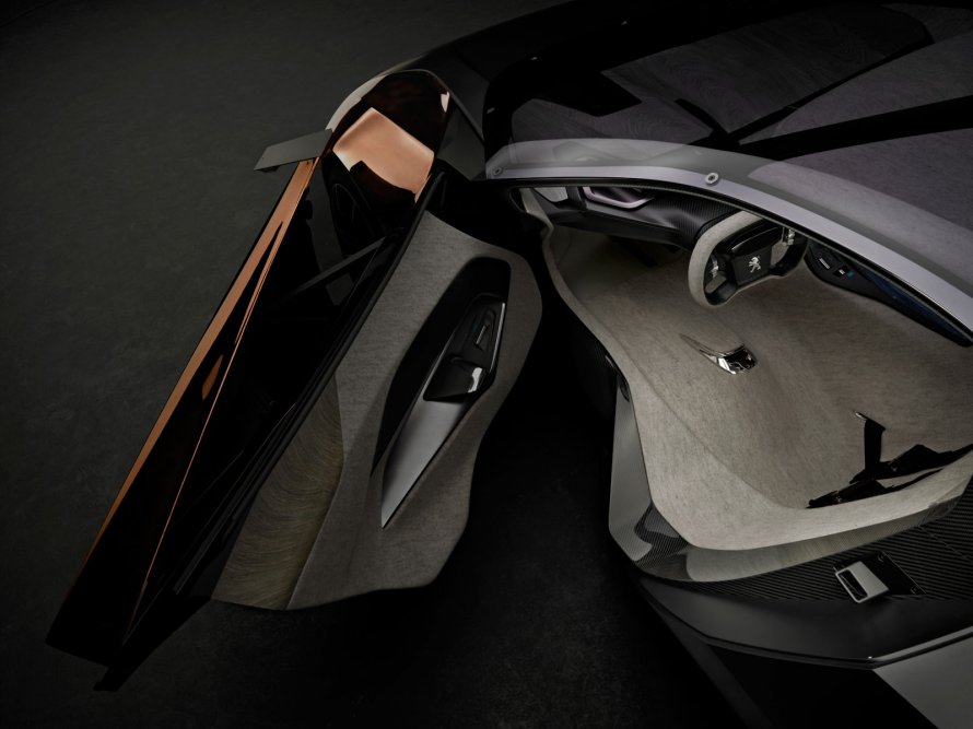 Peugeot Onyx Concept салон