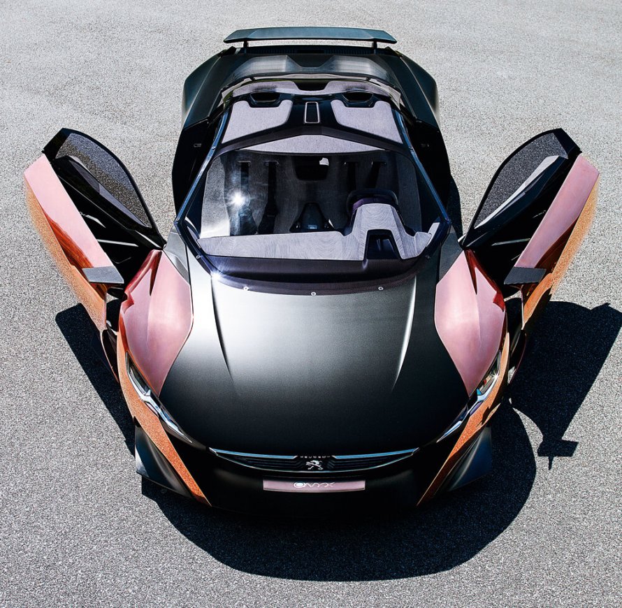 Peugeot Onyx Concept салон