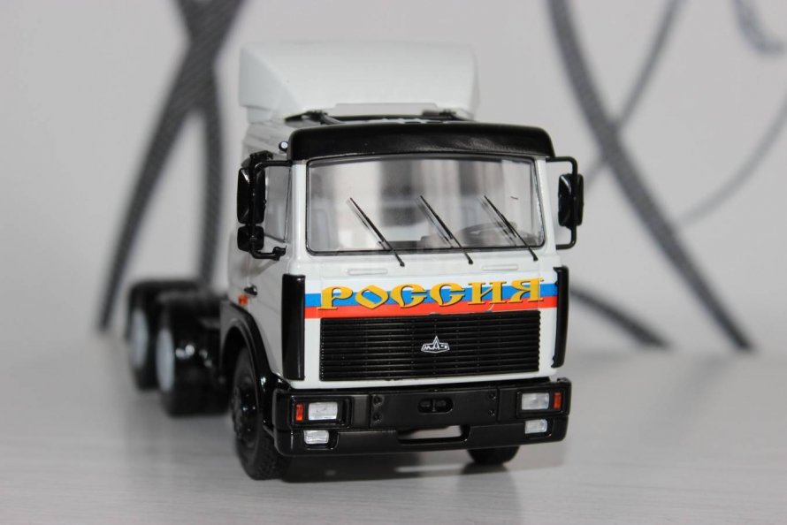 МАЗ-6422 синий Автоистория