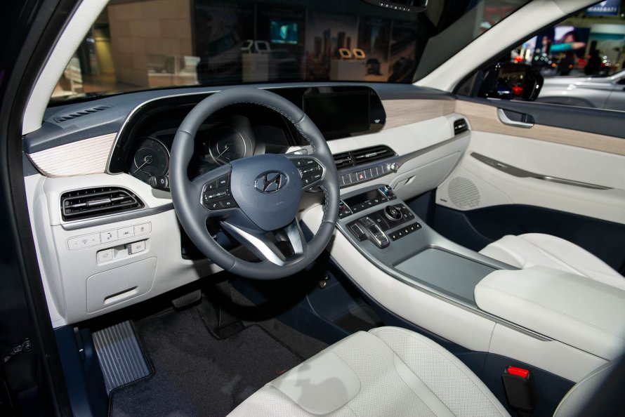 Hyundai Palisade 2020 интерьер