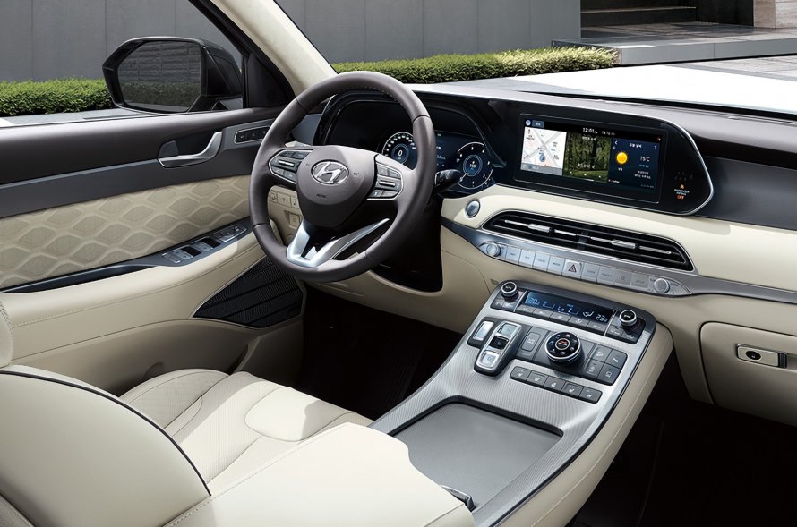 Hyundai Palisade 2020 интерьер