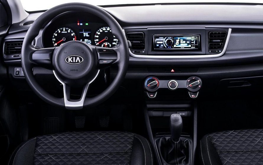 Kia Rio 2018 салон