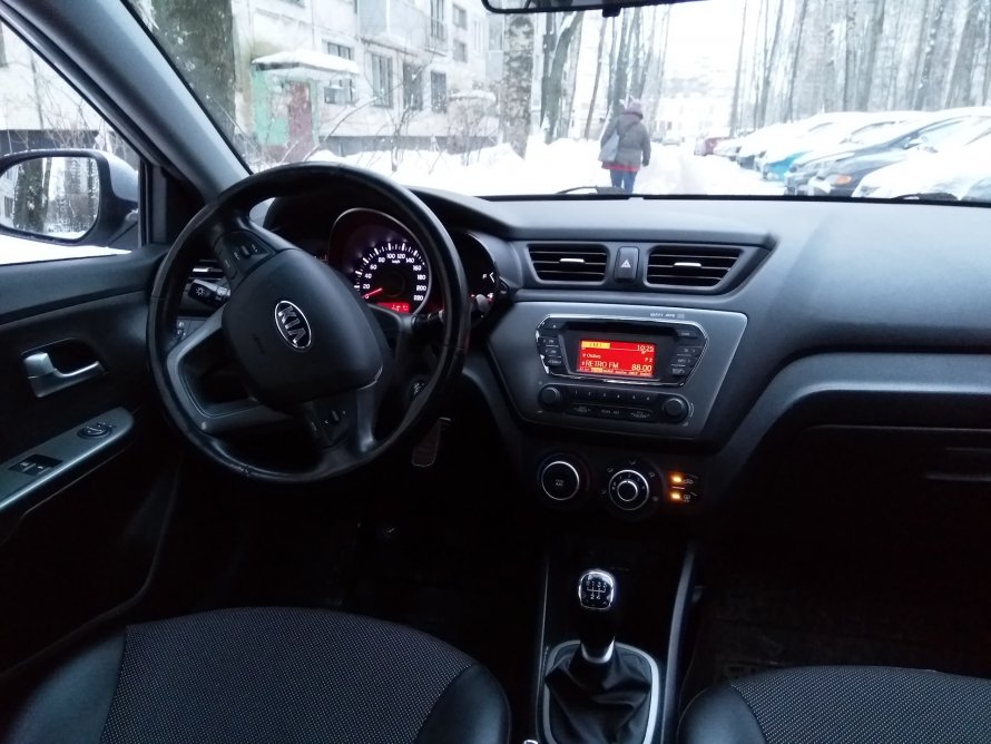 Kia Rio Comfort 1.4 салон