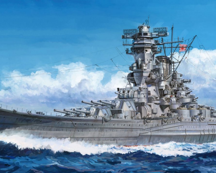 Yamato линкор LEGO