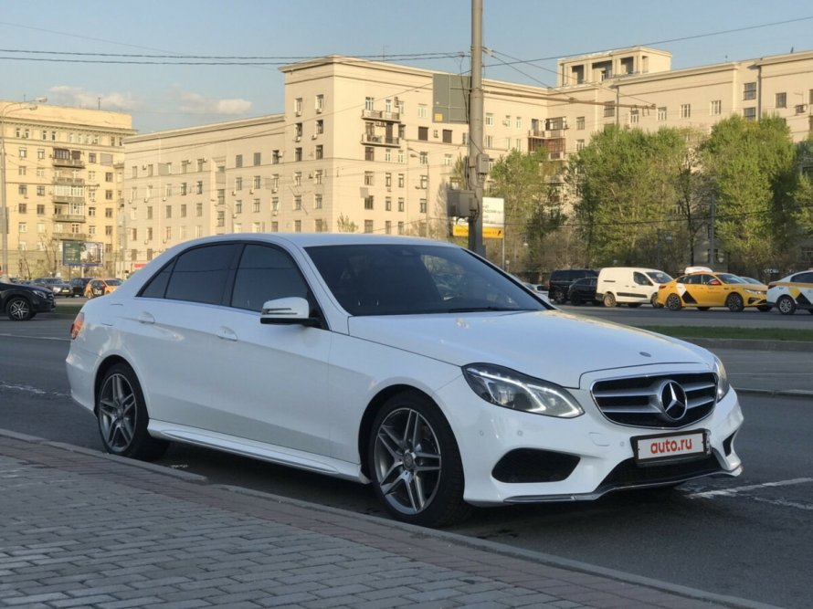 Мерседес w212 Рестайлинг белый