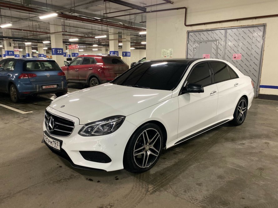 Мерседес w212 Рестайлинг белый