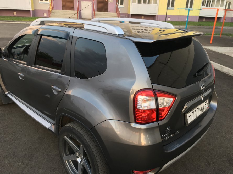Спойлер на Nissan Terrano 2014