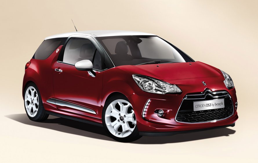 Citroen ds3 красный