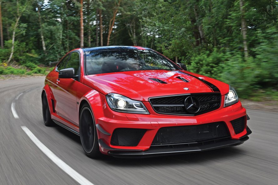 Mercedes-Benz c63 AMG Black