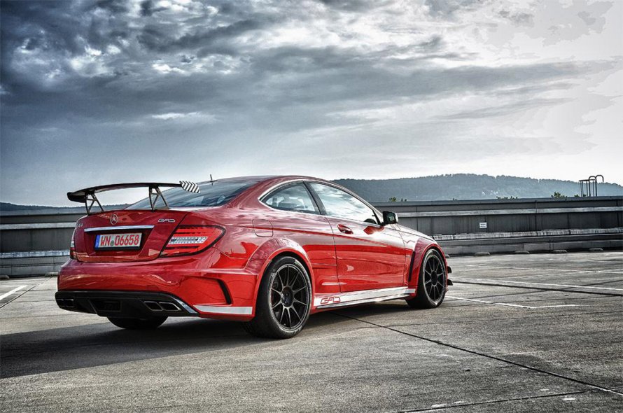 Mercedes-Benz c63 AMG Black