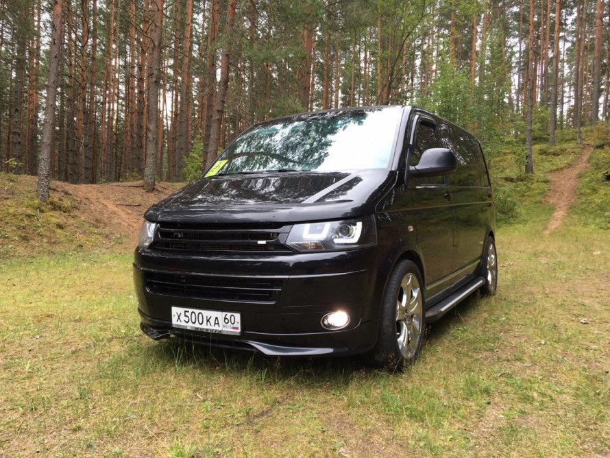 Volkswagen t5 Transporter 2008 черный