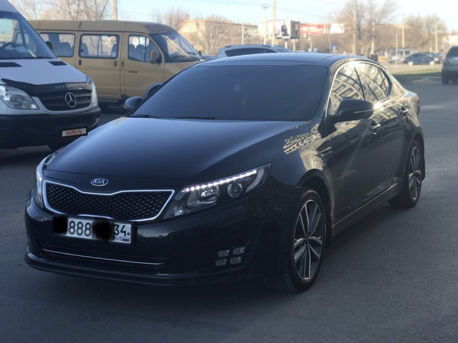 Kia k5 черная