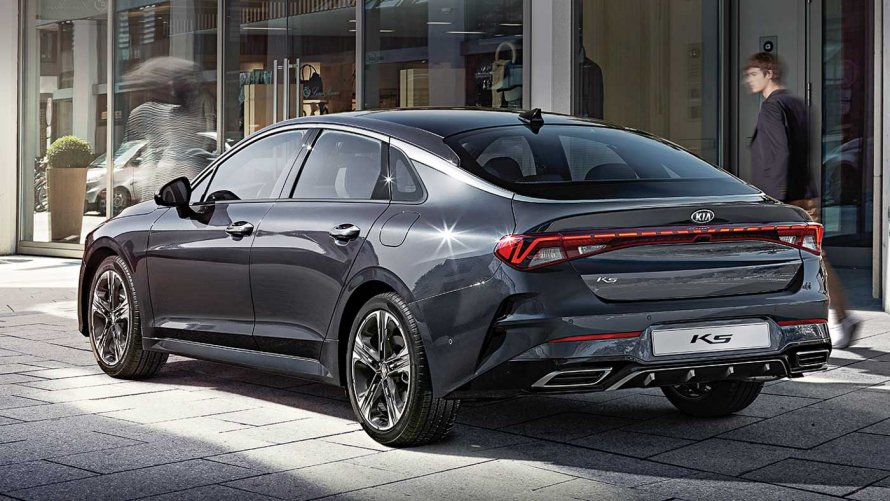 Kia Optima 2020 черная