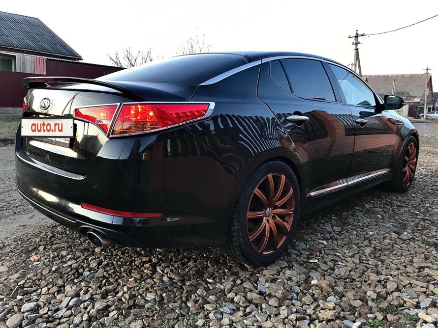 Kia k5 2013 черный