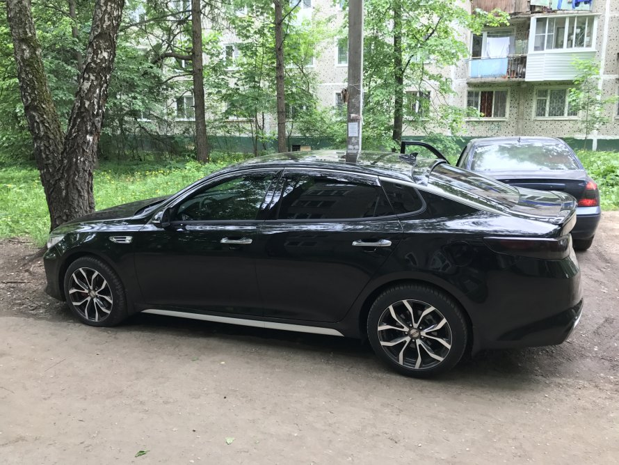 Киа Оптима к5 черная