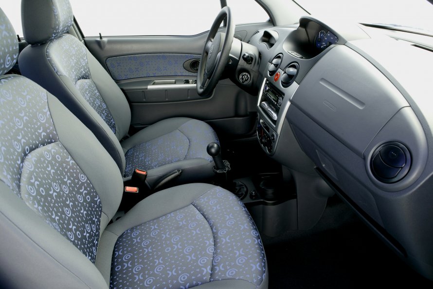 Chevrolet Spark, 2008 m200 (2005—2009) салон
