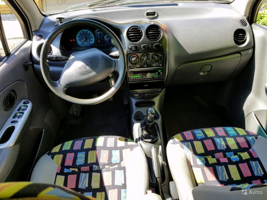 Daewoo Matiz 1997 салон
