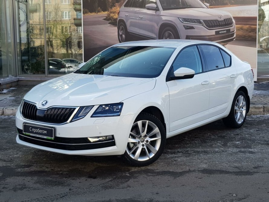 Skoda Octavia a7 White