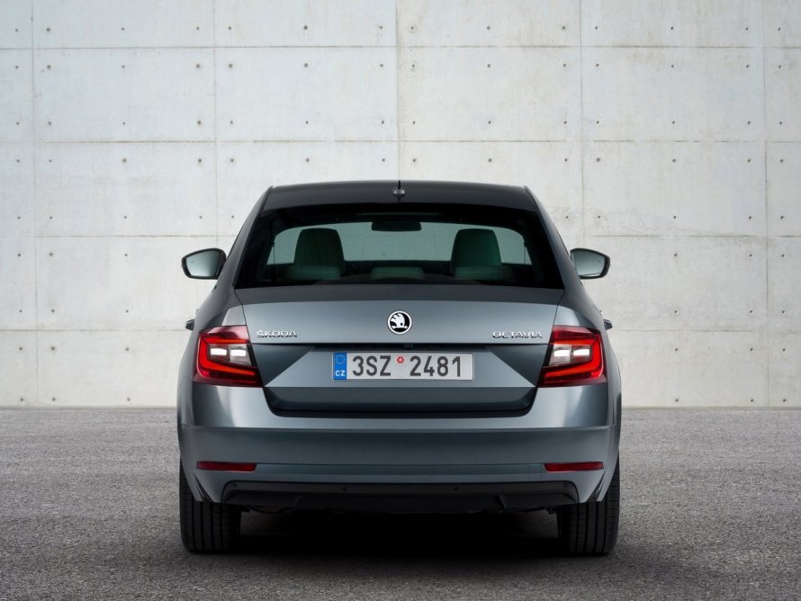 Škoda Octavia a8 сзади