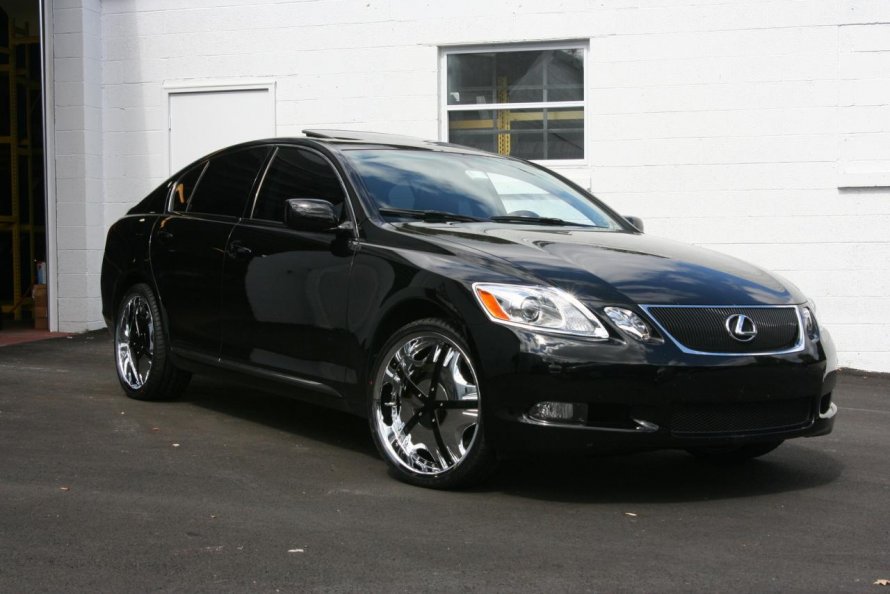 Lexus gs300 2006 черный
