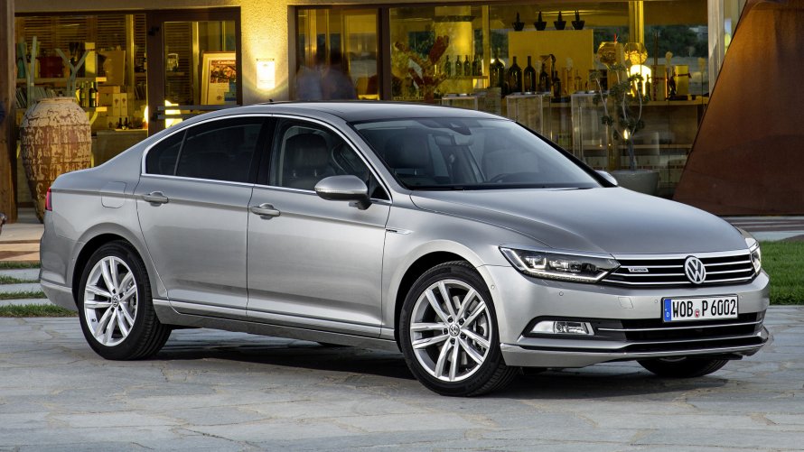 VW Passat b8 салон