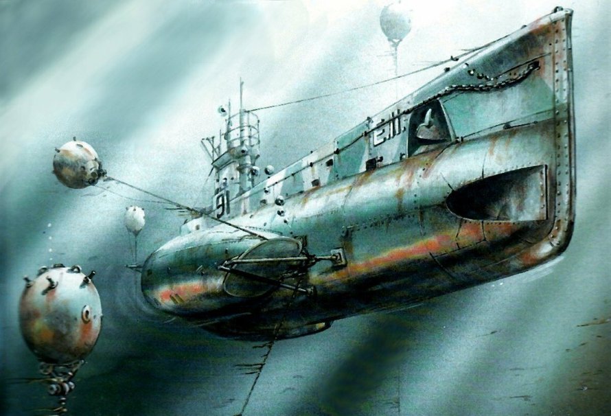 Мартин Нэсмит подводник
