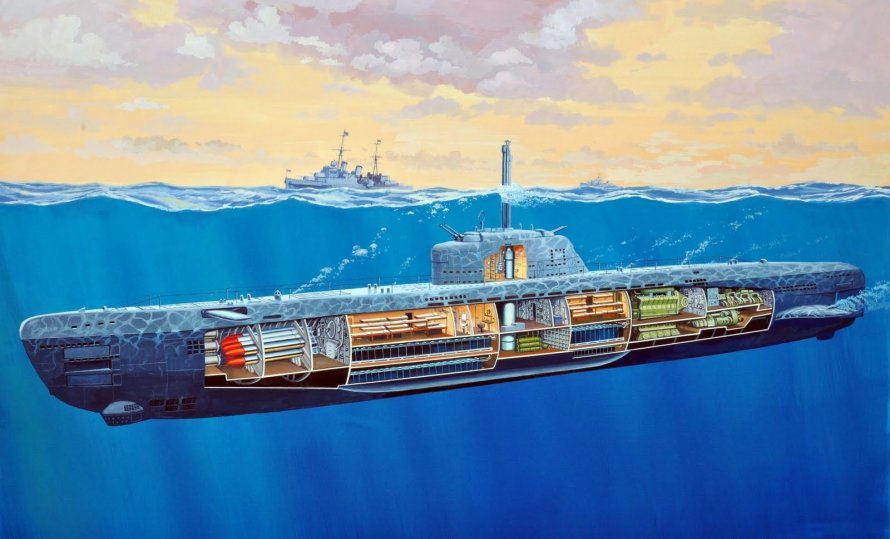 Германские субмарины u-Boot Type 21