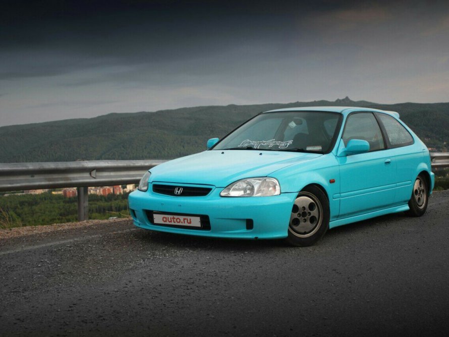 Civic 6 2000 Orange