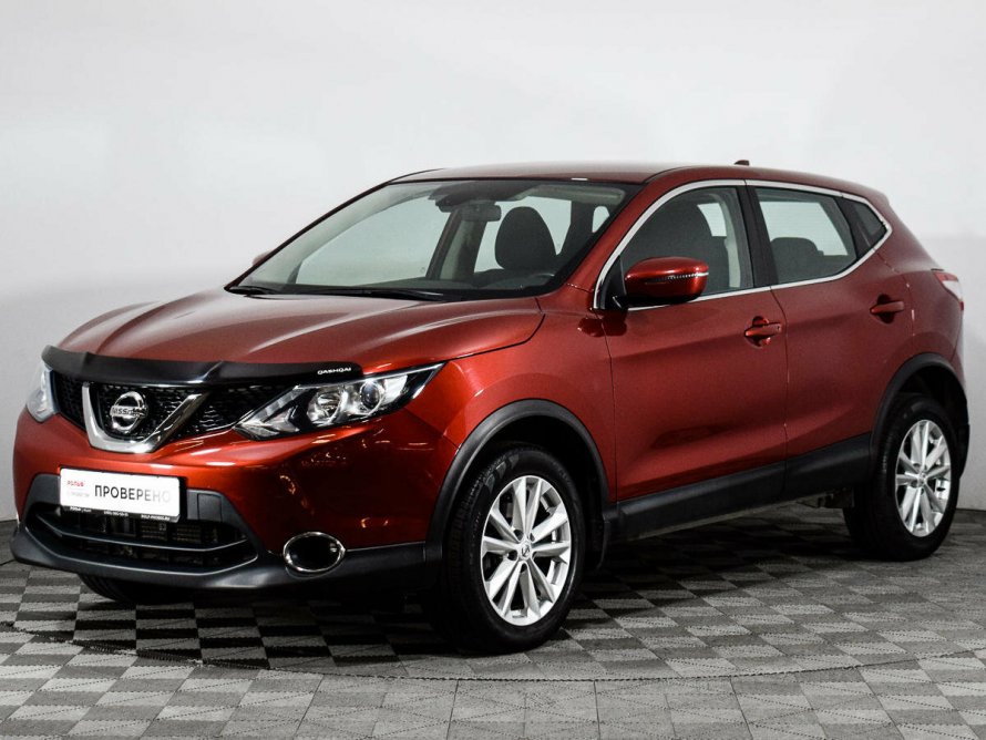 Nissan Qashqai 2017 красный