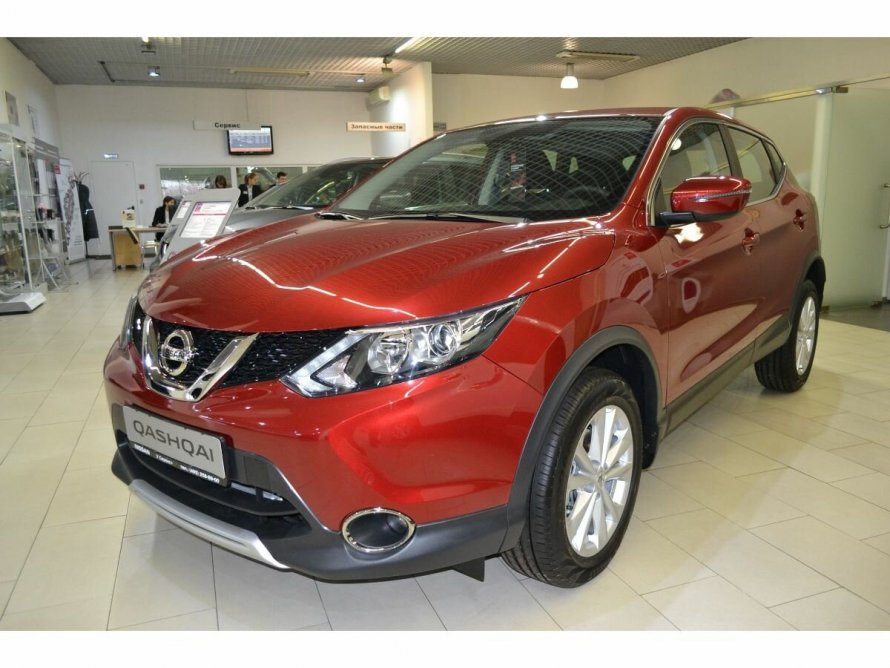 Nissan Qashqai 2020 красный