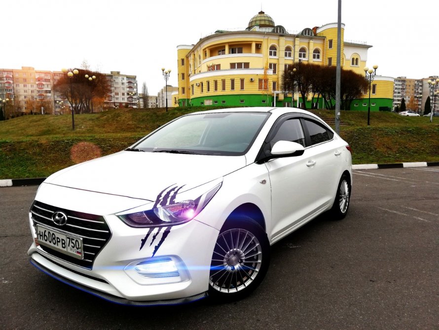 Hyundai Solaris 2018 Tuning