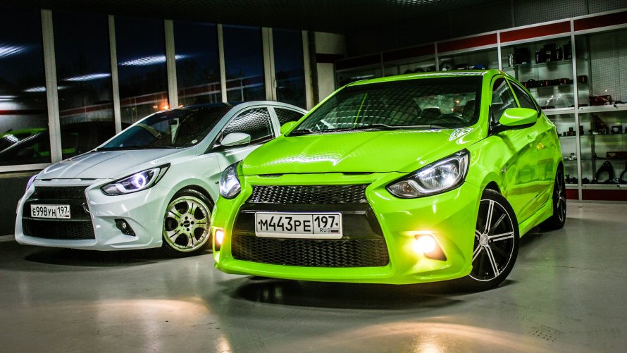 Hyundai Solaris Tuning