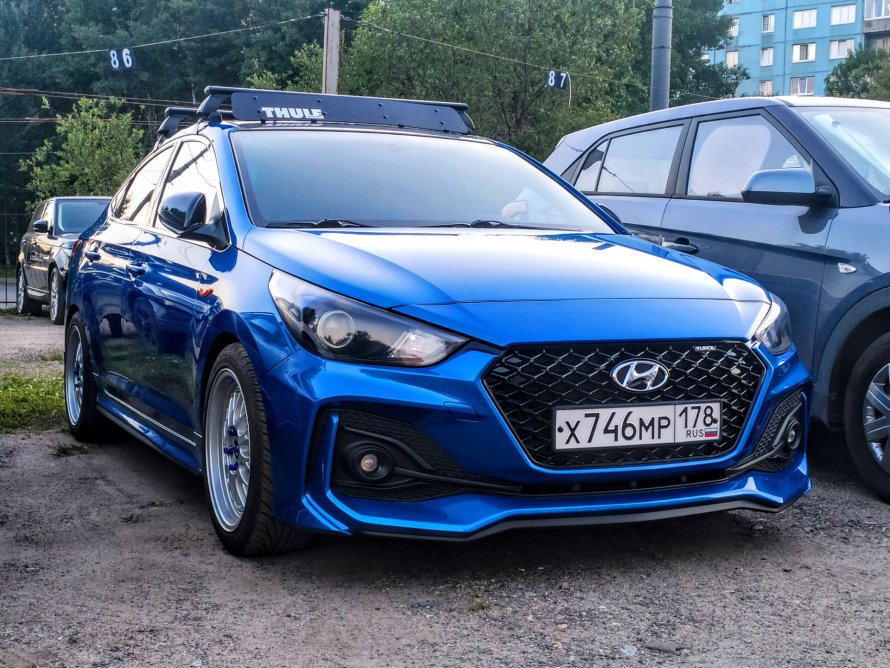 Hyundai Solaris 2020 Юрол бампер