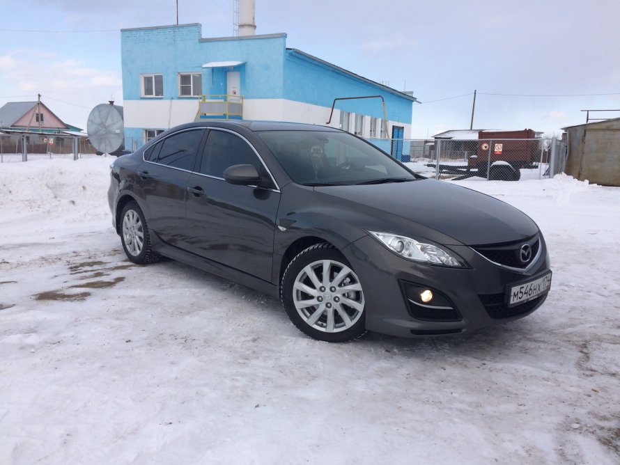 Mazda 6 2018 темно серая