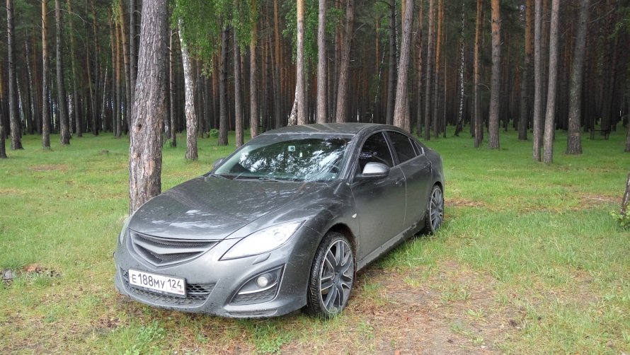 Мазда 6 2018 серая